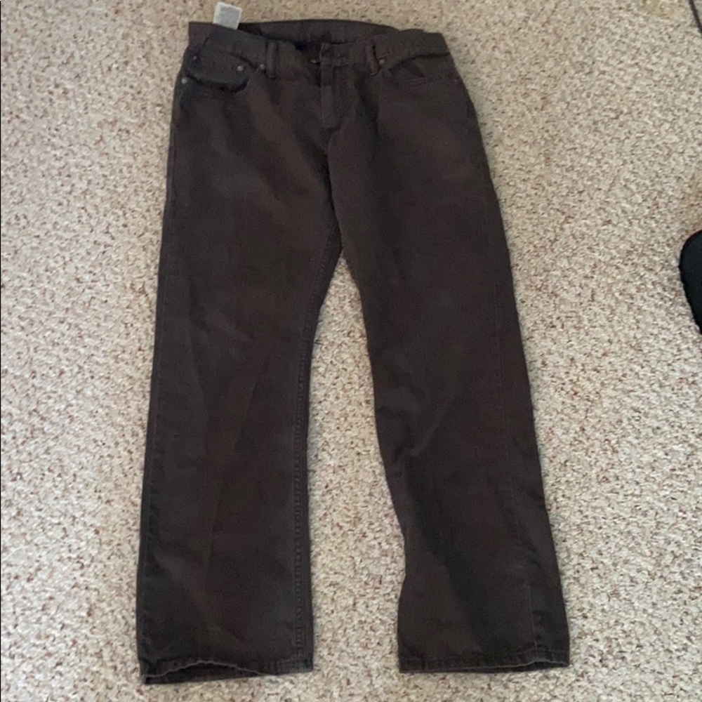 Levi’s 514 pants 34x32 charcoal color
